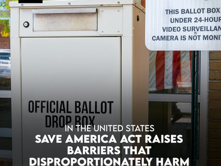 Save America Act Raises Barriers That Disproportionately Harm Voters of Color