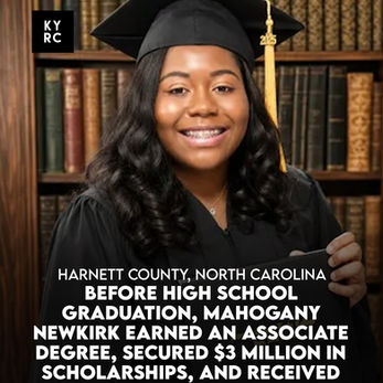 Before High School Graduation, Mahogany Newkirk Earned an Associate Degree, Secured $3 Million in Scholarships, and Received 91 College Acceptances