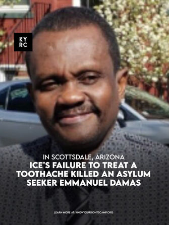 ICE's Failure to Treat a Toothache Killed an Asylum Seeker Emmanuel Damas