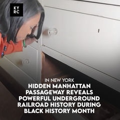 Hidden Manhattan Passageway Reveals Powerful Underground Railroad History During Black History Month