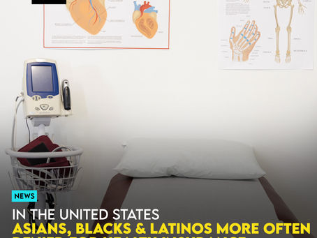 Asians, Blacks & Latinos More Often Denied For Health Insurance Coverage & Claims  