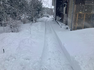 除雪ボランティアが活動!