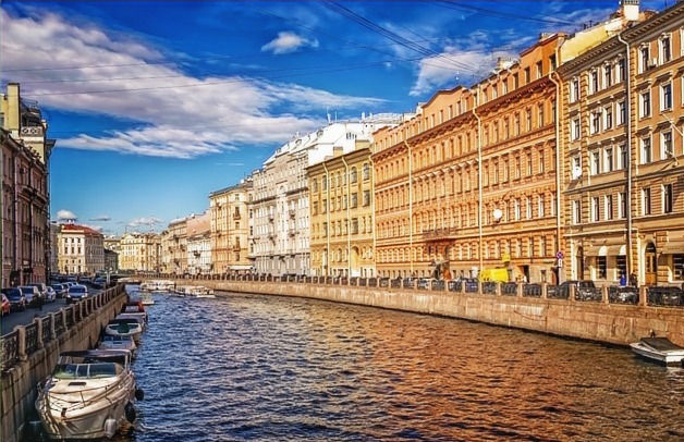 Neva river in St Petersburg