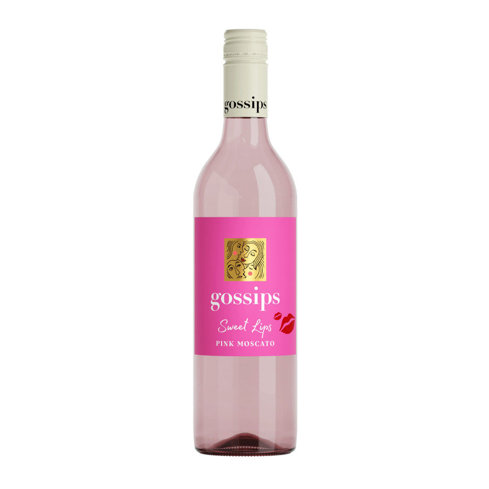 GOSSIPS SWEET LIPS PINK MOSCATO 5% 750ML