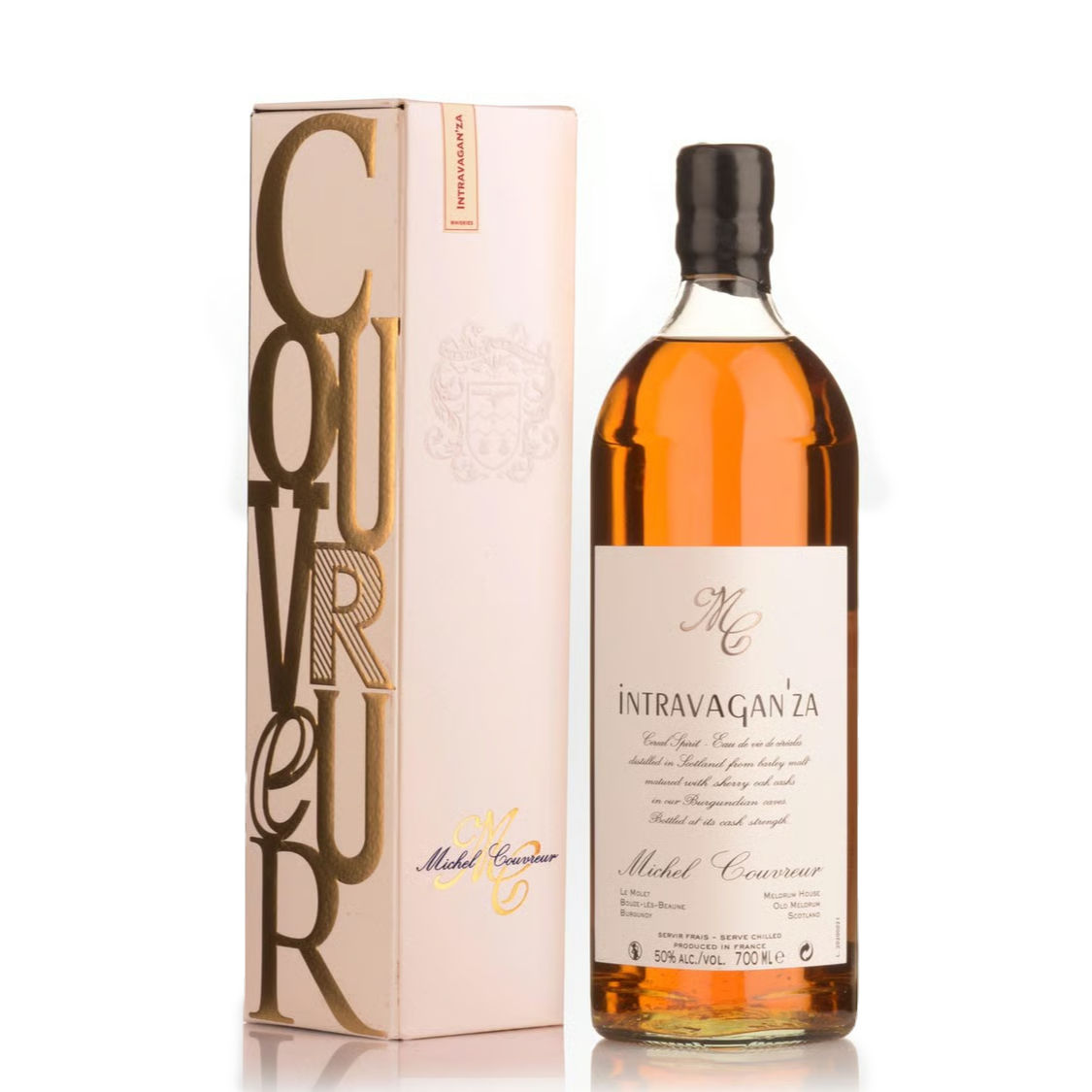 MICHEL COUVREUR INTRAVAGANZA FRENCH WHISKY 50% 700ML