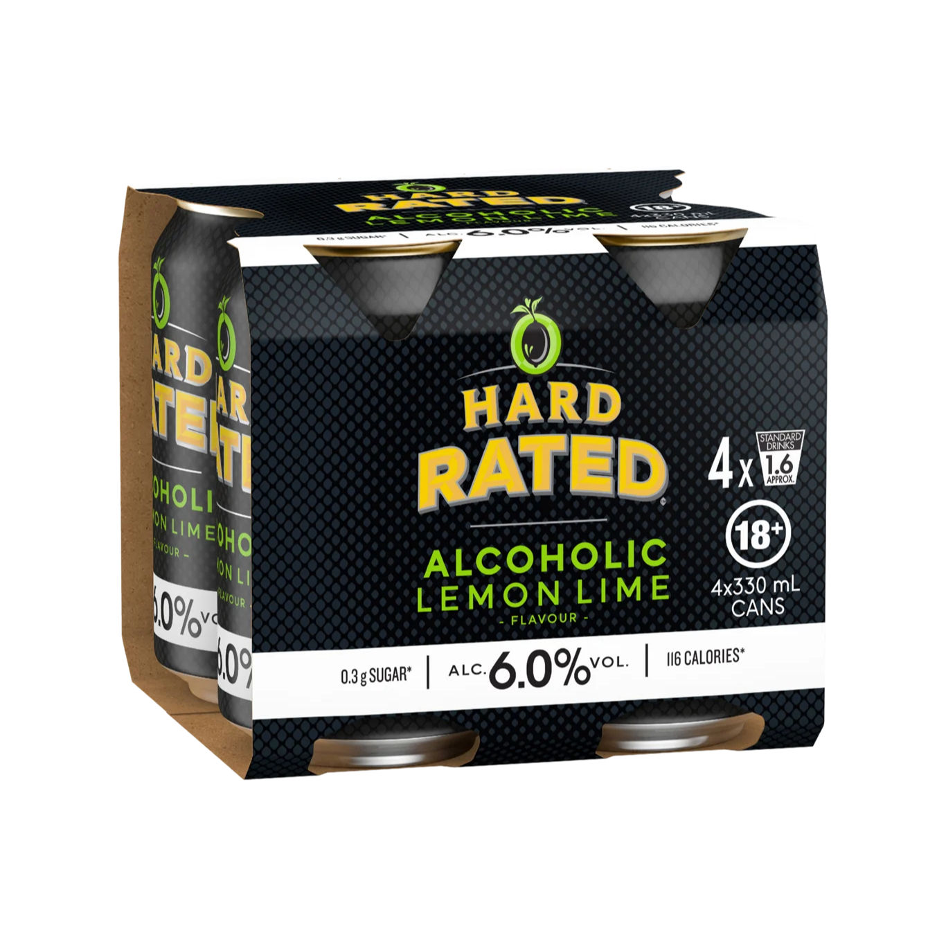 HARD RATED LEMON LIME 6%