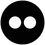 Flickr Black Round 