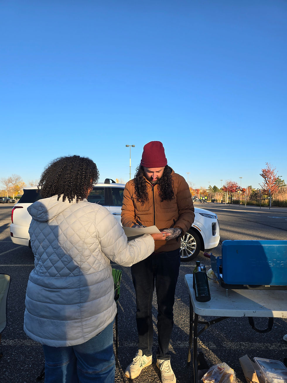 Mentally United team members delivering FREE Mental Health Resources