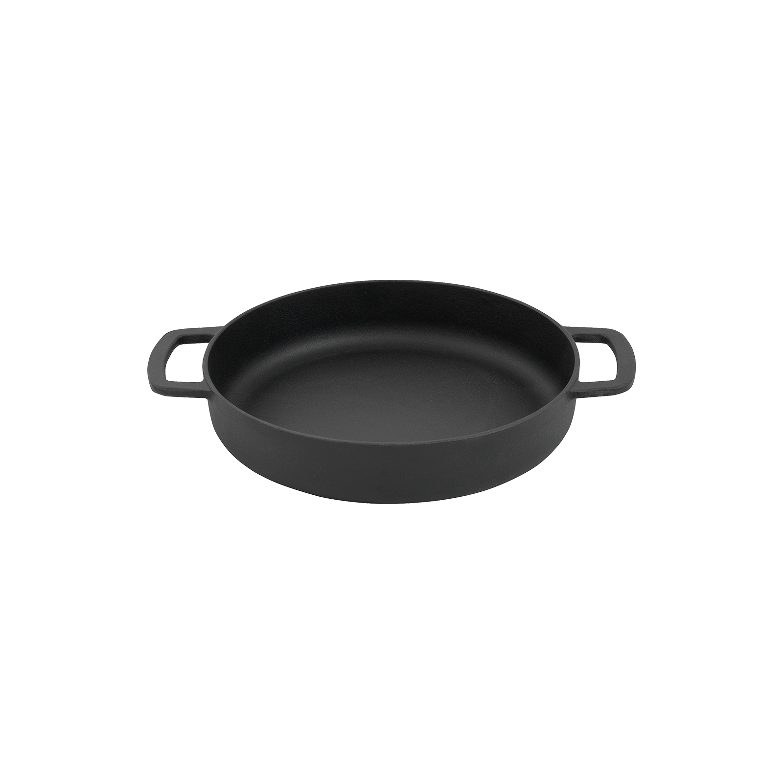 SOUS-CHEF DOUBLE HANDLE FRY PAN Black 24CM