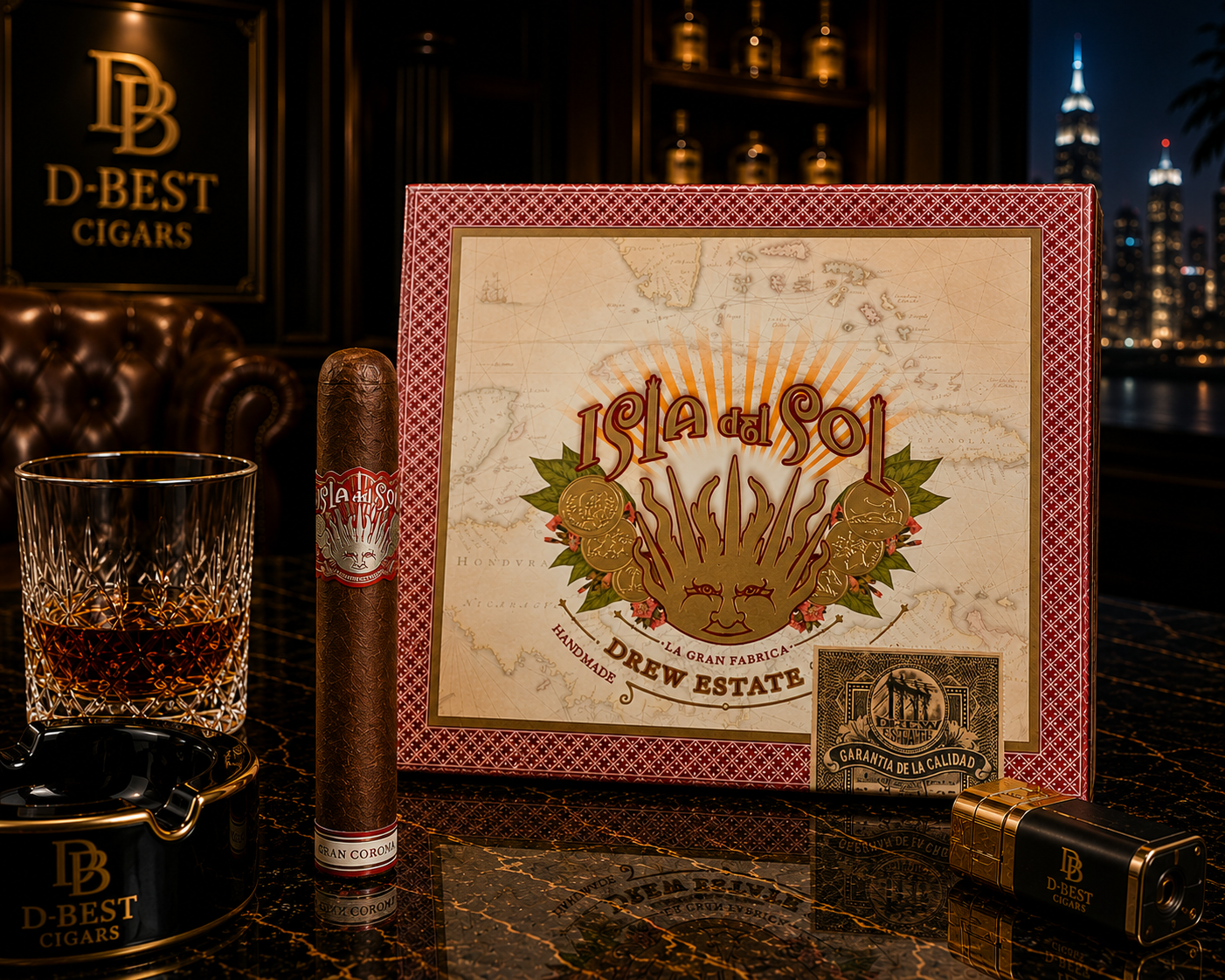 Isla del Sol Gran Corona by Drew Estate
