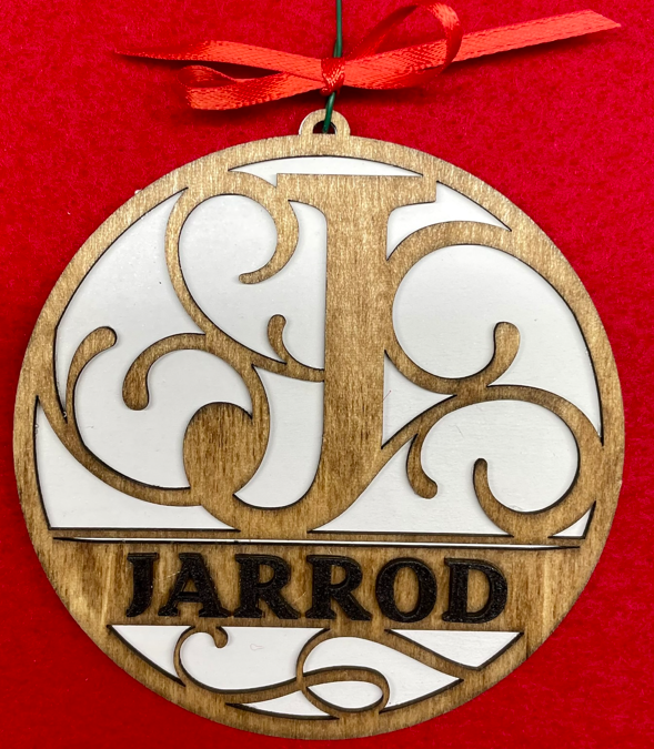 Thumbnail: Letter Monogram Ornament
