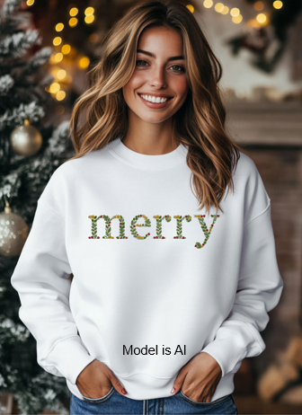 Thumbnail: Merry Holiday Sweatshirt