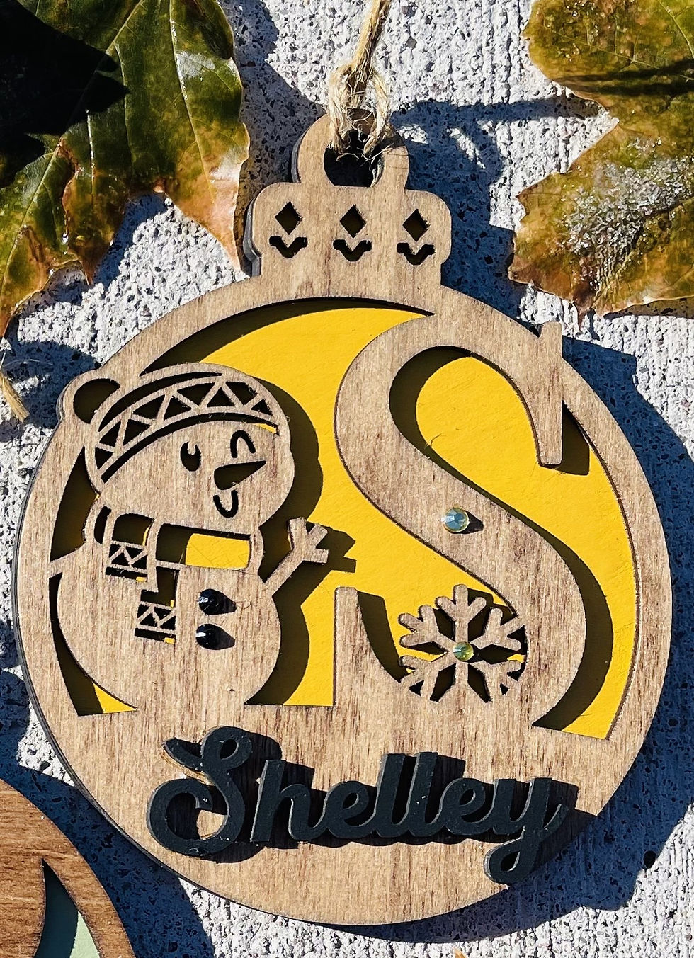 Thumbnail: Character Monogram Ornaments