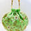 Thumbnail: Women Green Floral Thread Embroidered Potli Bag for all occasion
