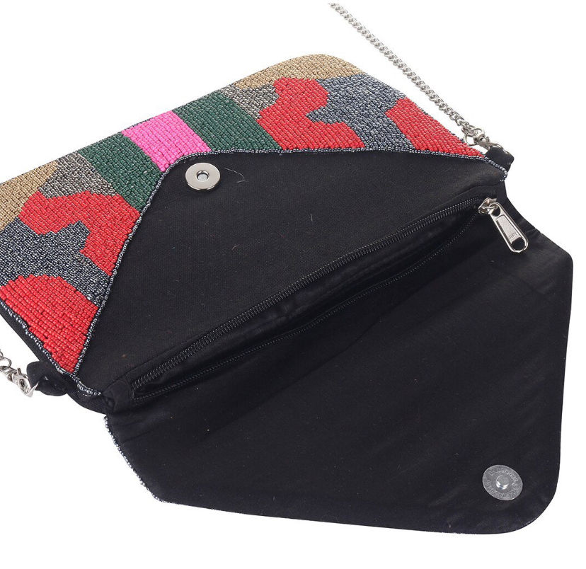 Thumbnail: Multi Color Tubelight Handwork Sling Bag