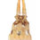Thumbnail: Golden Sequinned Evening Party Wear Potli bag