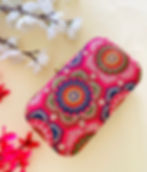 Women’s Pink Embroidered Bridal and Party Wear Clutch Bag – Designer Wedding Accessory by Byra