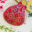 Thumbnail: Women Red Sunflower Embroidered Wedding Potli Bags with Pearl handle