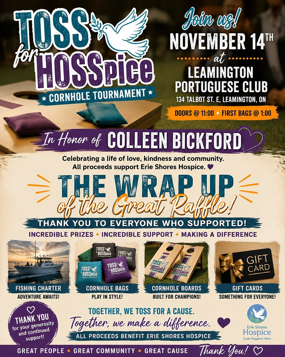 TOSS for HOSSpice Cornhole Tournament