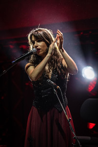 Iraqi and Italian musicians perform Tosca's Morabeza at Dubai Millennium Amphitheatre