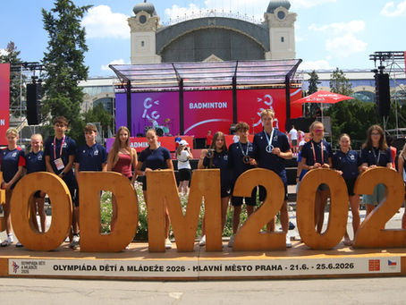 K. Divoká a E. Švarc reprezentovali na Olympiádě dětí a mládeže