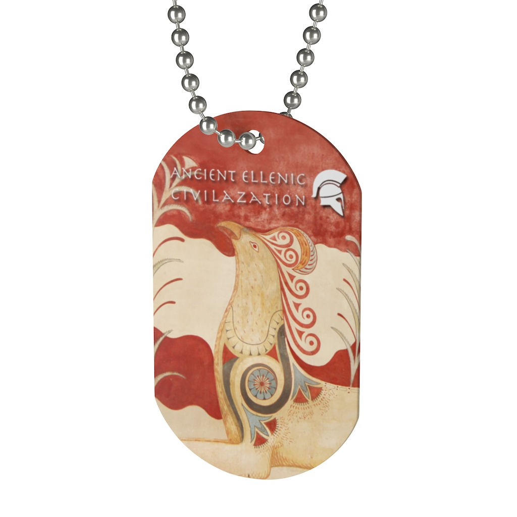 Dog Tag Minoan Griffin