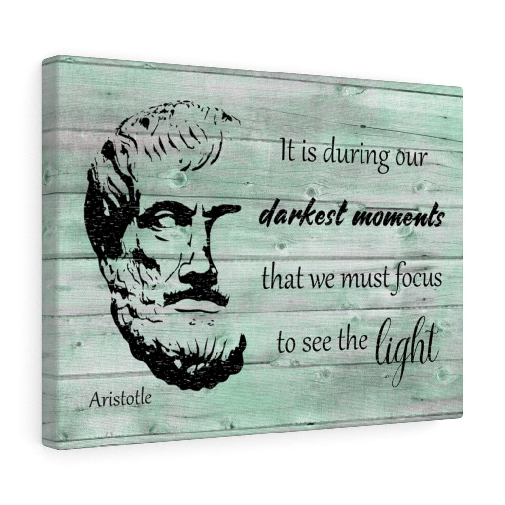 Canvas Aristotle