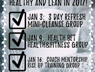 Healthy and Lean in 2017!