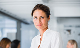 Professional Woman Sitting