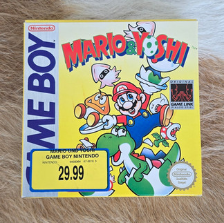 Game Boy Game - Mario & Yoshi