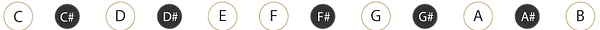 Chromatische Tonleiter