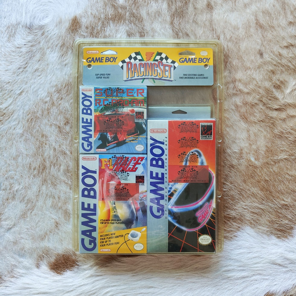 sealed Game Boy Racing Set bundle