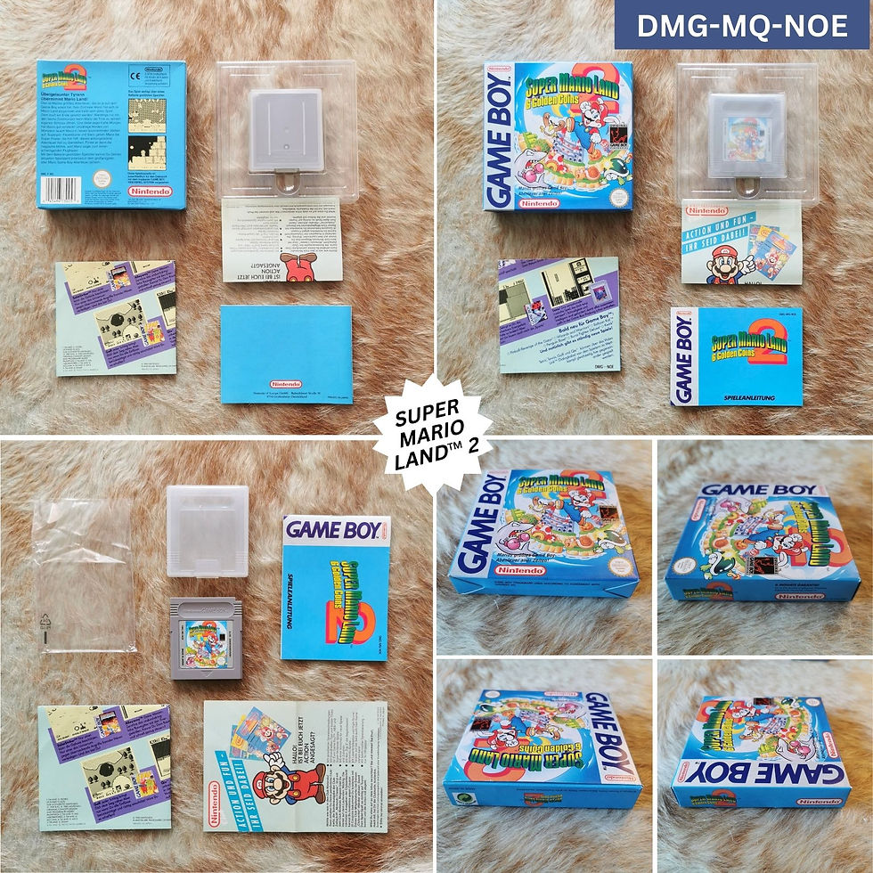 Super Mario Land 2 - Warios Debut Game