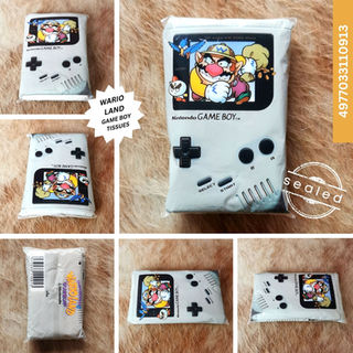 Nintendo Game Boy Wario Land tissues (Japan 1994) for the DMG-01