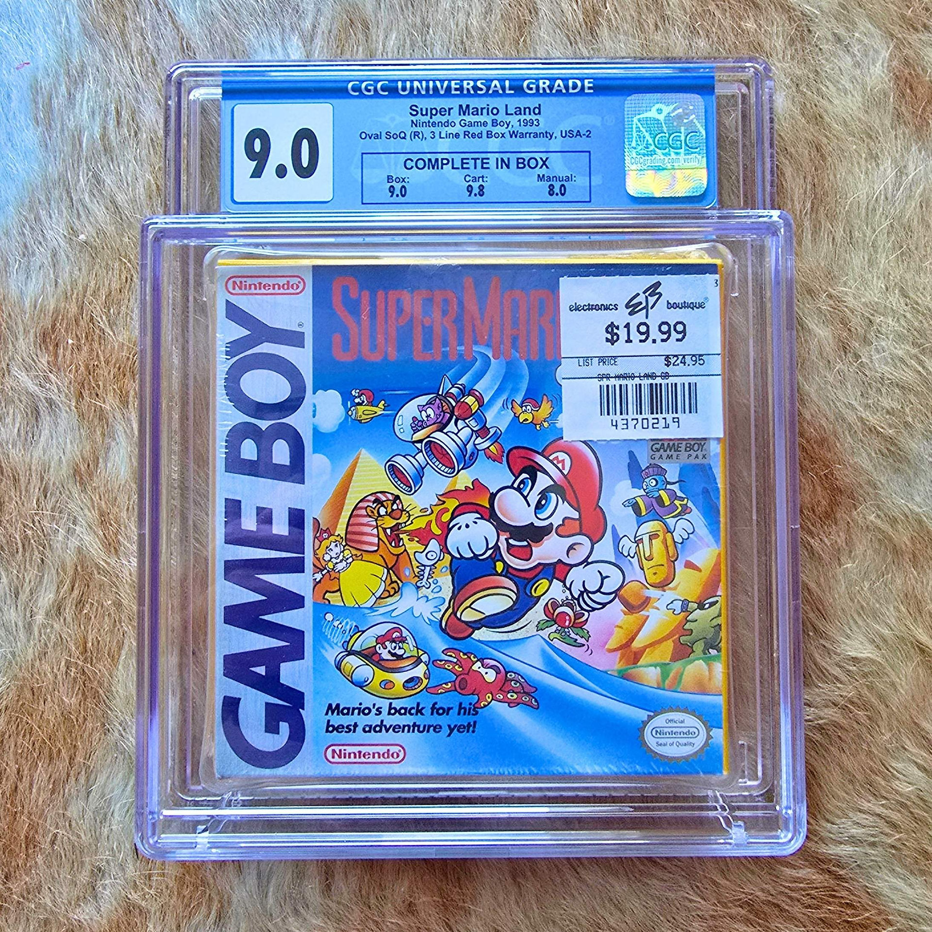 CGC rated Super Mario Land