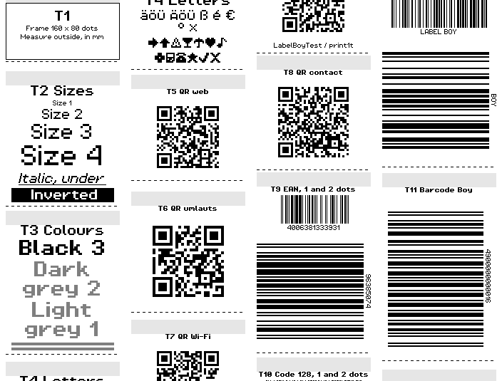 Game Boy Labels
