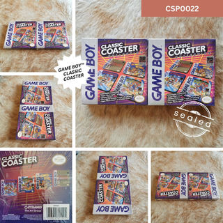 Game Boy Classic coaster twin pack with game cover designs for the DMG-01