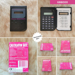 Game Boy Calculator Boy pocket calculator 1997 for the DMG-01