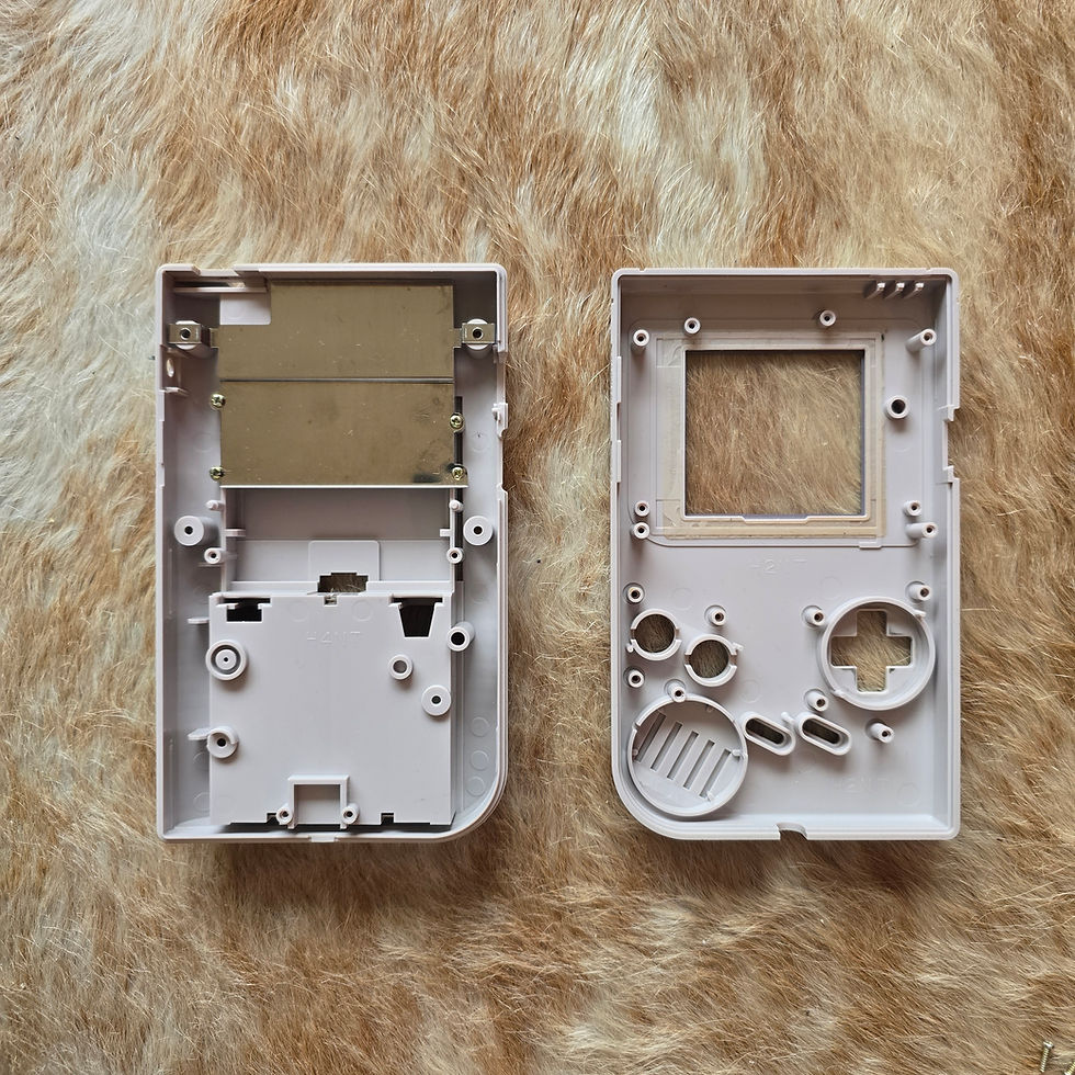 Game Boy Shell, Buttons and Controls