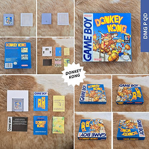 US Donkey Kong 94 Game Boy cartridge (DMG-QD-USA) for the DMG-01