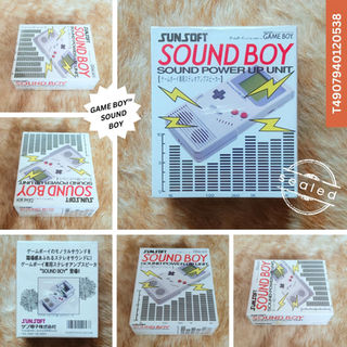 Sunsoft Sound Boy stereo speaker attachment for the Game Boy DMG-01