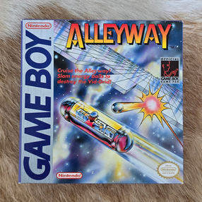 Alleyway 1989 Game Boy launch title cartridge