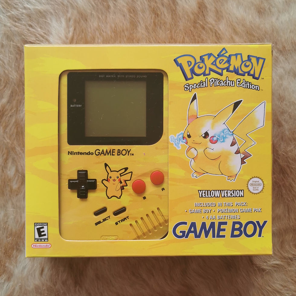 Pikachu fan-art Game Boy bundle