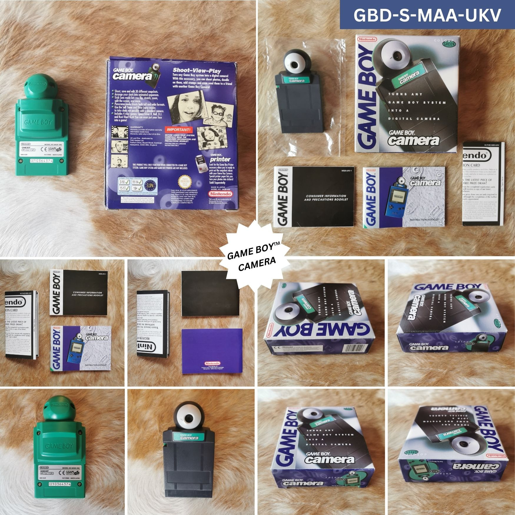Game Boy™ Camera (GBD-S-MAA-UKV) - Accessories