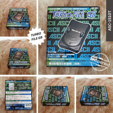 ASCII Turbo File GB external save device (Japan) for the Game Boy DMG-01