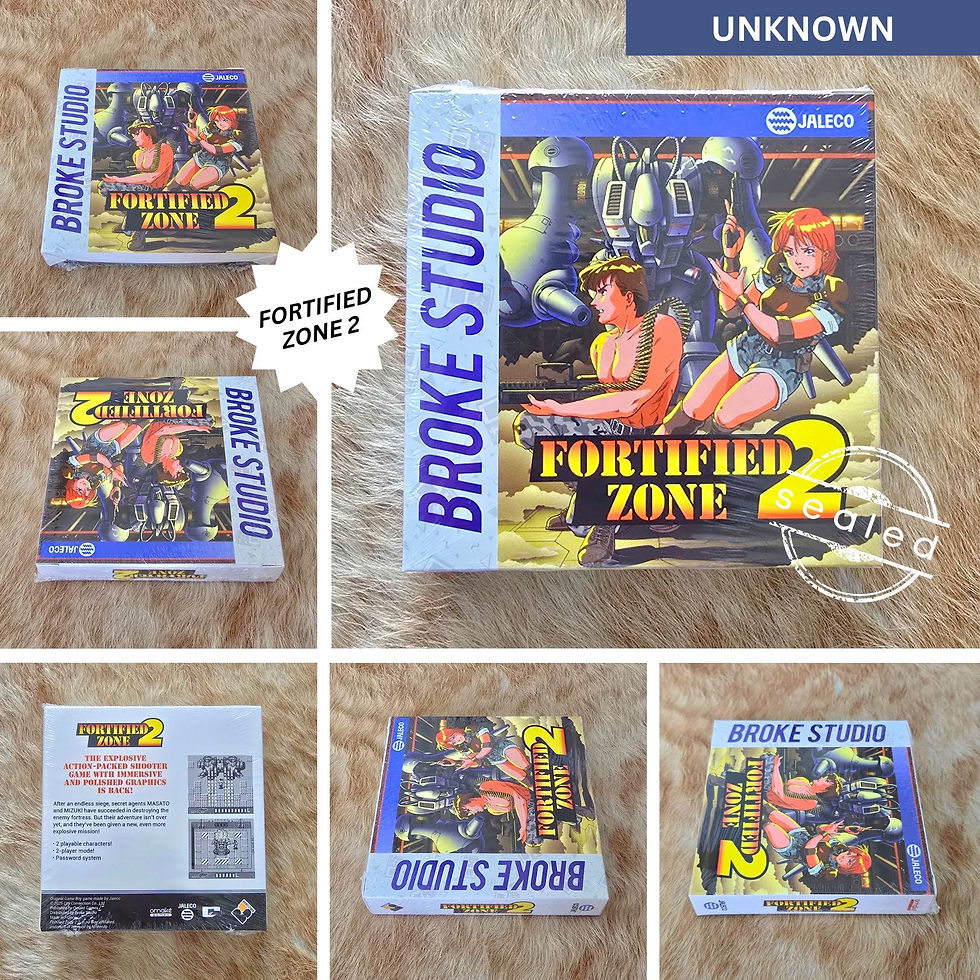 Fortified Zone 2 for Game Boy (DMG-01) - Sealed - Broke Studio (2025)