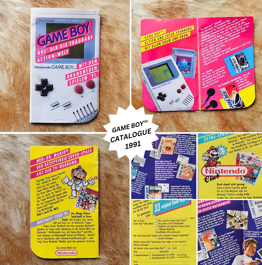 Nintendo Game Boy Catalogue 1991 (DE)