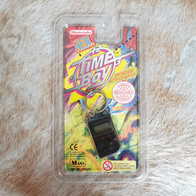Time Boy miniature Game Boy keychain clock Mani Industries
