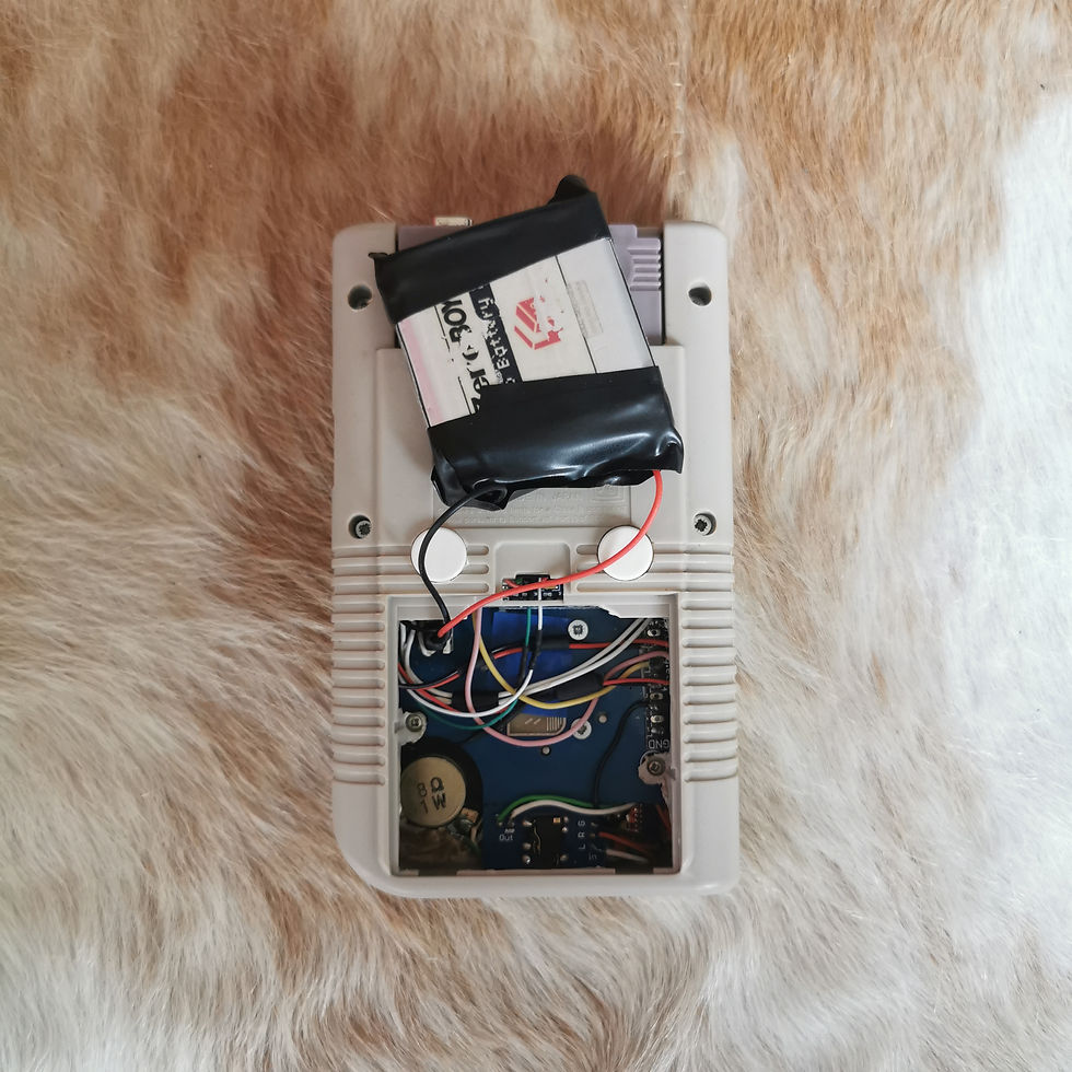 Inside Game Boy Zero