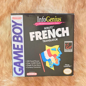 Berlitz Game Boy Translator - French